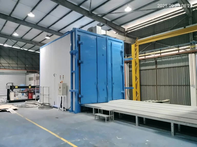 Industrial batch oven with double doors – Johor Bahru, Malaysia