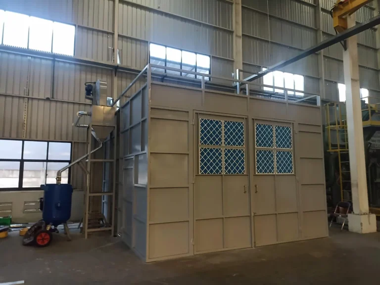 Sandblasting Room for a Valve Manufacturer, Cikarang – Cikarang, Indonesia