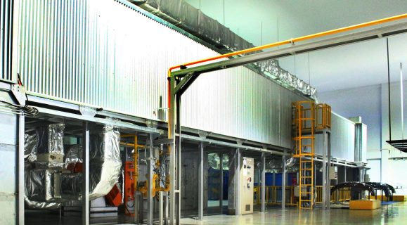 Curing Oven for Spray Painting Line